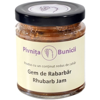 Pivnita Bunicii | Gem de rabarbar 190g