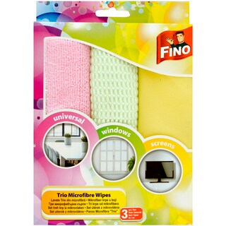 Fino | Lavete Trio din microfibra 3 bucati