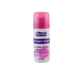 Farmec | Tratament Expert spray unghii pentru uscare rapida 40ml