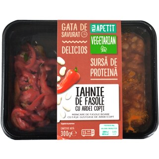 Mega Apetit | Iahnie de fasole cu ardei copti 300g