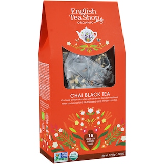 English Tea Shop | Ceai eco Chai Black Tea 15x2.5g