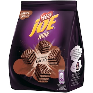 Joe | Noir | Napolitane cu gust intens de cacao 160g
