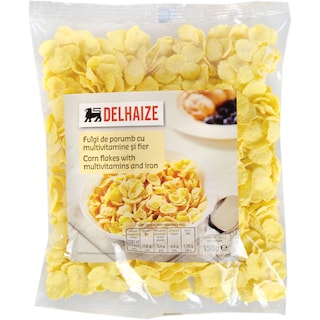 Delhaize | Fulgi de porumb cu multivitamine si fier 150g
