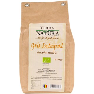 Eremme | Gris integral din grau ecologic 750g