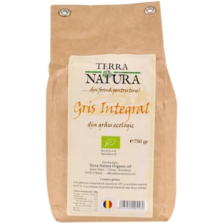 Eremme | Gris integral din grau ecologic 750g