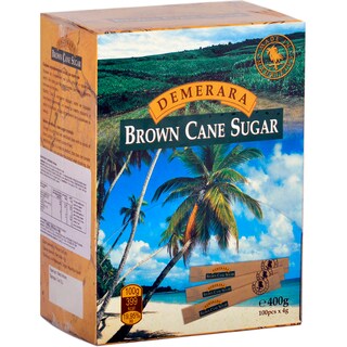 Demerara | Zahar brun 100x4g