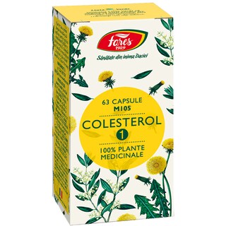 Fares | Colesterol 1, M105, 63 capsule