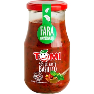 Tomi | Sos de rosii pentru paste basilico 400g