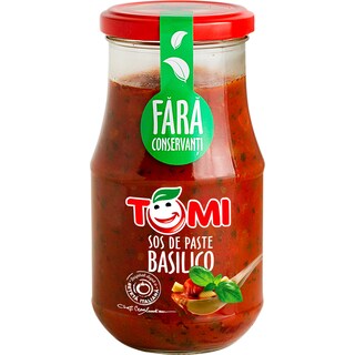 Tomi | Sos de rosii pentru paste basilico 400g
