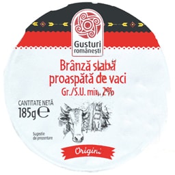 Branza slaba proaspata de vaci 185g