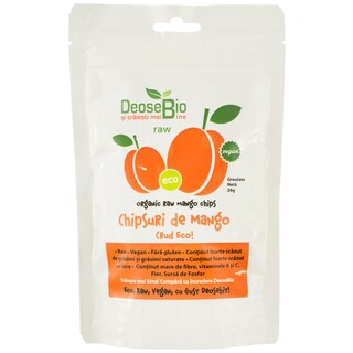 Deosebio | Chips bio din mango 26g