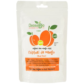 Deosebio | Chips bio din mango 26g