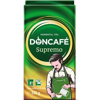 Doncafe | Cafea prajita si macinata Supremo 250g