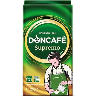 Doncafe | Cafea prajita si macinata Supremo 250g