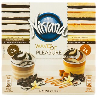 Nirvana | Inghetata cu vanilie si ciocolata 4 bucati 4x100ml
