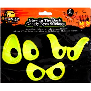 (bucata) | Stickere ochi Fosforescente