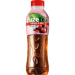 Fuzetea | Ceai negru cu suc de cirese si soc 500ml