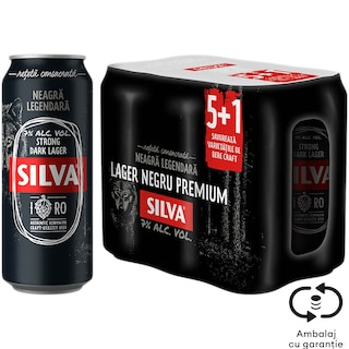 Silva | Bere neagra 5+1 x 0.5L