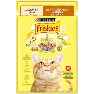 Friskies | Hrana umeda pisici curcan 85g