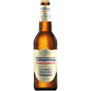 Timisoreana | Bere blonda nepasteurizata, sticla nereturnabila 0.5l