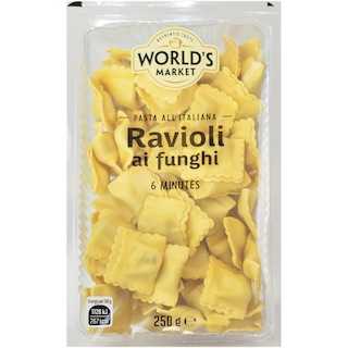 World's Market | Ravioli ai funghi 250g