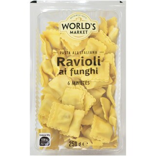 World's Market | Ravioli ai funghi 250g