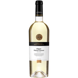 Domeniile Davidescu | Vin alb sec Aligote & Muscat Ottonel 0.75L