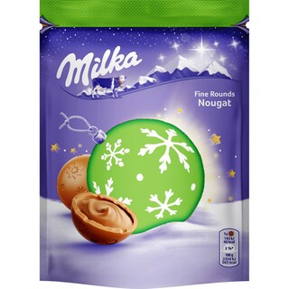 Milka | Bomboane fine cu crema de alune de padure 90g