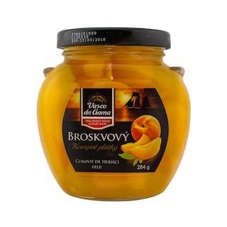 Vasco da Gama | Compot piersici bucati 284g