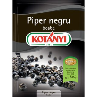 Kotanyi | Piper negru boabe la plic 17g