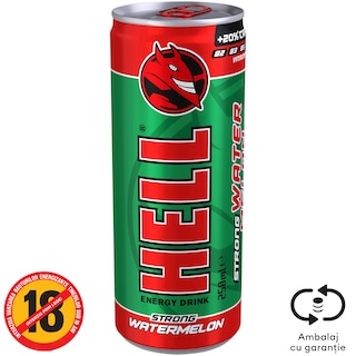Hell | Energy | Bautura energizanta cu aroma de pepene 250ml
