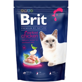Brit Premium | Hrana pentru pisici sterilizate cu pui 1.5kg