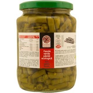 Gusturi romanesti | Fasole verde Bio 720ml