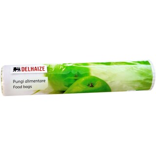 Delhaize | Pungi alimentare, 3L, 100 buc.