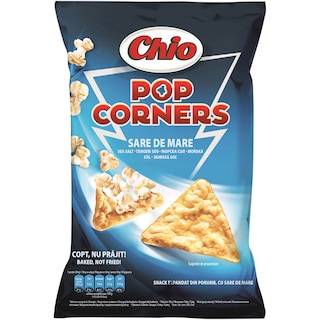 Chio | Popcorners | Snack expandat cu sare de mare 60g