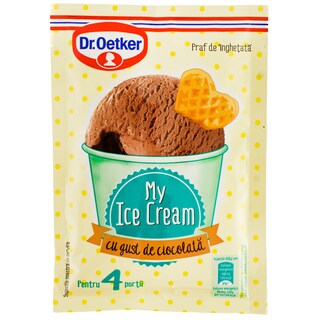 Dr. Oetker | Praf de inghetata cu gust de ciocolata 69g