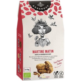 Generous | Biscuiti eco mic dejun cu ovaz si stafide 150g