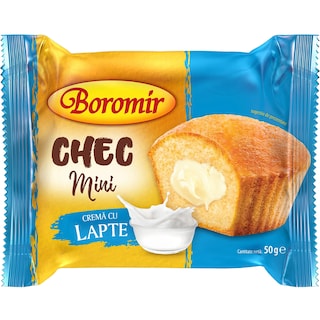 Boromir | Mini chec cu crema cu lapte 50g