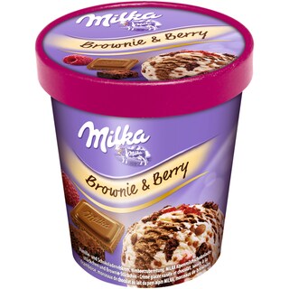 Milka | Inghetata Brownie & Berry 320g