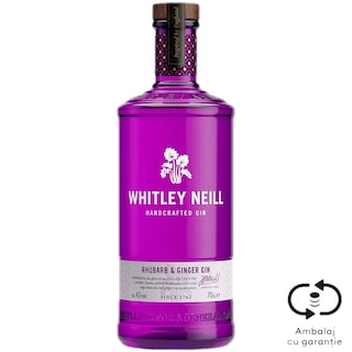 WHITLEY NEILL | Gin cu aroma de rubarba si ghimbir 0.7L