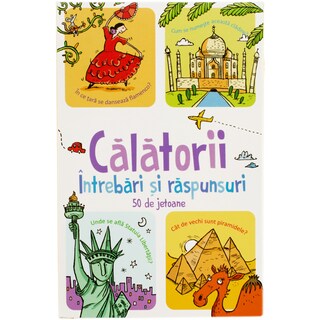 (bucata) | Calatorii - Intrebari si raspunsuri cu 50 de jetoane
