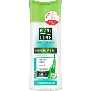 Plant Line | Apa micelara 3 in 1 cu aloe vera 100ml