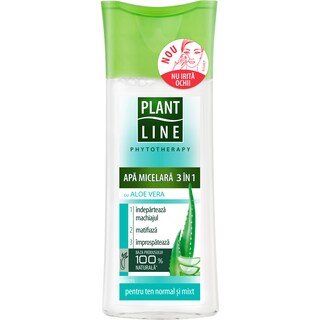 Plant Line | Apa micelara 3 in 1 cu aloe vera 100ml