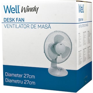 Well | Ventilator de masa, 27cm, 30W