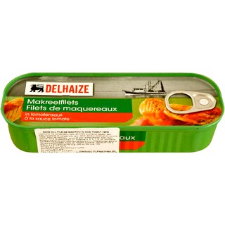 Delhaize | File de macrou in sos tomat 169g