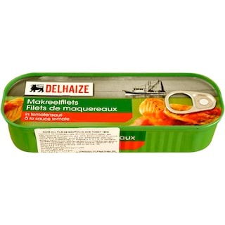 Delhaize | File de macrou in sos tomat 169g