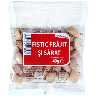 Euro Company | Fistic prajit si sarat 40g