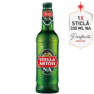 Stella Artois | Bere blonda fara alcool 0.33L