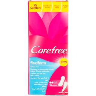 Carefree | Absorbante zilnice Flexi 18 bucati