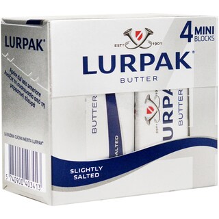 Lurpak | Unt mini blocks 4x50g